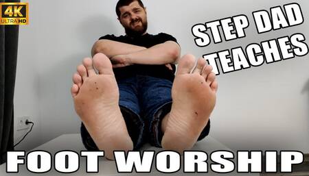 KingMarti:Stepdad Teaches Foot Worship - 4k UHD 2160p - MOV