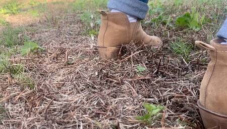 Lie in a puddle of my piss for 10 minutes