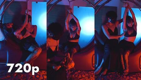 Kandie: Alt girl tied up and tickled first time - 720p