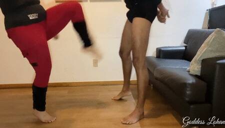 Goddess Lohan - Destroyer of Sissy Balls - HD