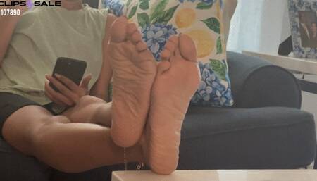 Living Room Teasing Soles
