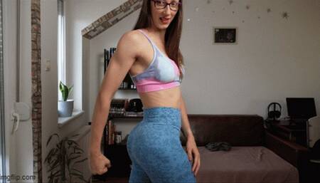 Scrawny and miserable