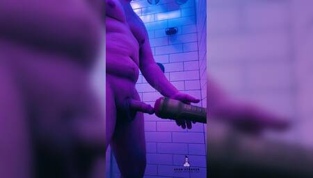 Shower Fleshlight Fuck Session