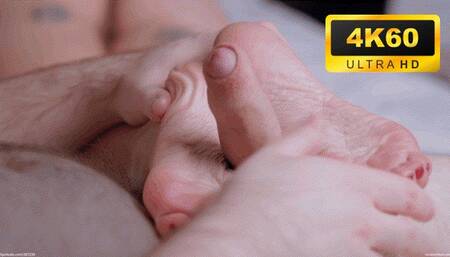 Tattoed baddie's solejob