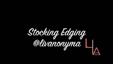 Edging and Gooning to Liv's Legs