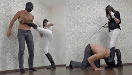 Kiss the boots that hurt you! (small version)