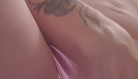 Pink Panty Tease Sensual Pussy Play amp Soft Moans