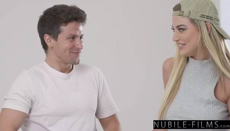 Must Watch Hot Chemistry between Flirtatious Blake Blossom and Photographer