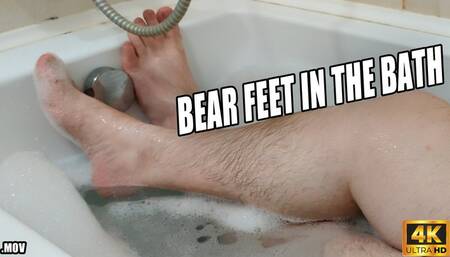 KingMarti: Bear Feet In The Bath - 4K UHD 2160p - MOV
