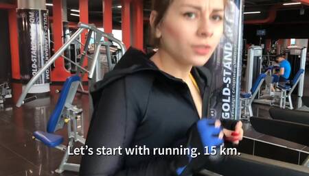 Sexy training with crazy coach