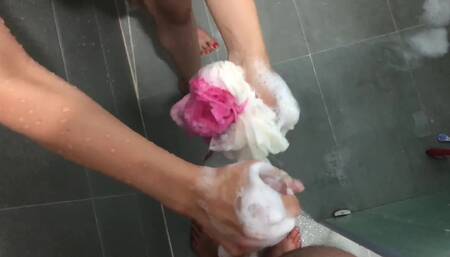 Passion sex in shower