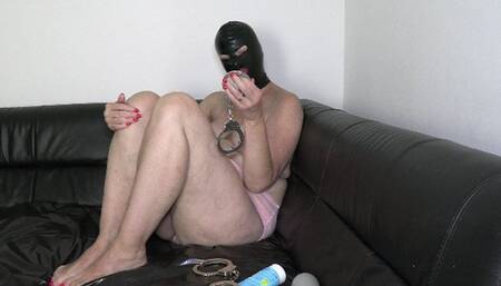 In handcuffs for my Rubber Master