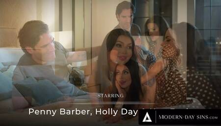 Penny Barber & Her Husband get Turned on while Spanking Exchange Student Holly