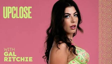 Delicious Naturally Stacked Brunette Gal Ritchie Loves Being Rough Dominated!