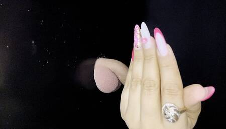 Long Finger Nail Fetish Handjobs In Gloryhole