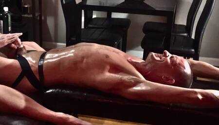 Straight Personal Trainer Josh Gets Tickled, Ball-Bumped, and Jerked Strapped Tight In Stocks! (Final Part)