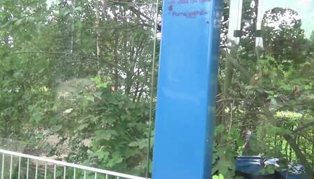 Sexy big ass chick anally fucked in the car and outdoor