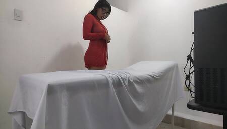 For this reason, you should always have a condom in your pocket when you are a masseuse.