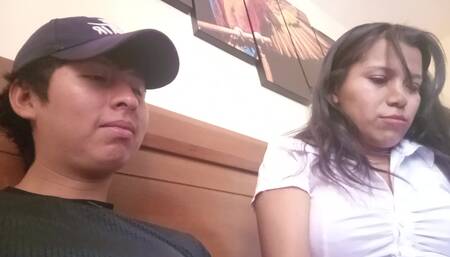 Secretary feels guilty for being unfaithful to her boyfriend, she thinks about it a lot but keeps fucking me