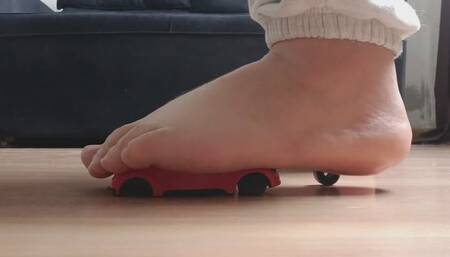 100kg esmagando carrinho