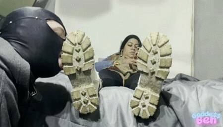 Goddess Beh – Slave Licks My Filthy Rave Boots # 1080HD