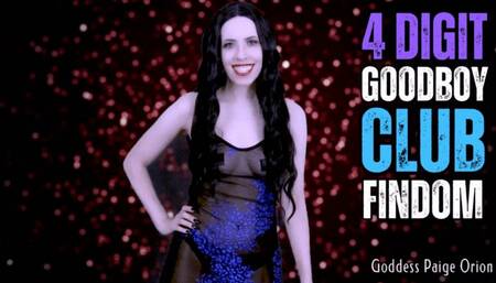 4 Digit Goodboy Club Findom