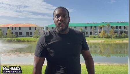 Creeping Peeping Neighbor Wants My Feet: Ep 1 - Foot Worship Ms Heels