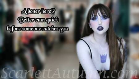 Better cum quick before someone catches you - MP4 HD 1080p