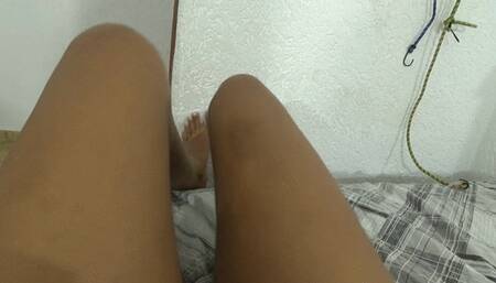 Asian pawg jumping in the slave's face and kneading her in a super hard core facesitting By Akemy and Naty CAM By Dani FULL Hd