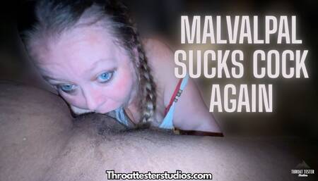 Malvalpal Sucks Cock Again!