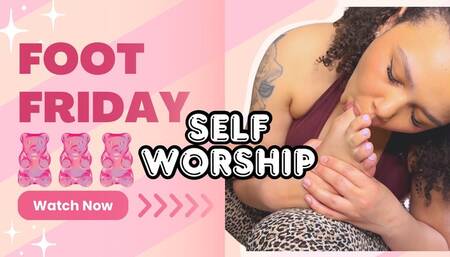 Casual Toe Worship: Light Purple Pedi Spit & Suck