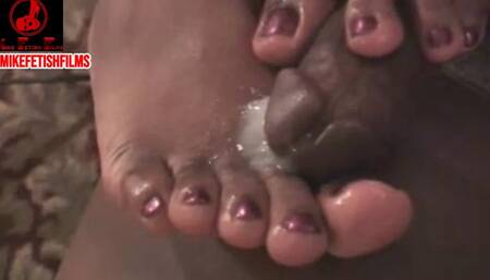 DRENCH YOUR TOES IN SPERM