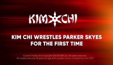 Kim chi Wrestles Parker Skyes for the First time