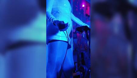 Goddess Eva Latex Domina Femdom Solo Fetish Toys Fuck BDSM Heels Pvc Big Ass MILF
