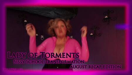 Monthly Training Recap - Sissy School Transformation - August Recap