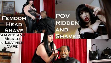 Femdom haircut compilation video