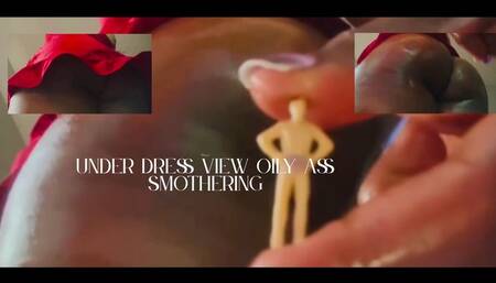 Under Dress View Oily Anal Vore Ass Destruction - Giantess Ass Smothering Fetish