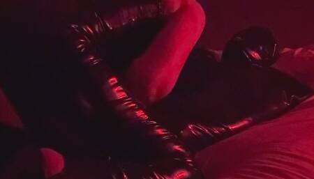 Gia give Frankie the edge of his life after being locked in his chastity for a week.