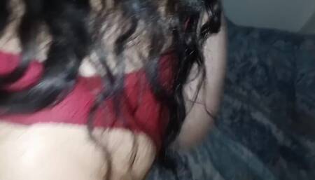 Fucking Big Ass of My Chubby Stepmom with My Dick