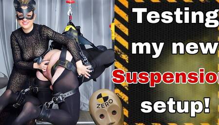 Testing My New Suspension Bondage Set up