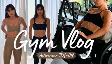 Alo Yoga Try-On Haul & Booty Workout | Activewear + Gym Session
