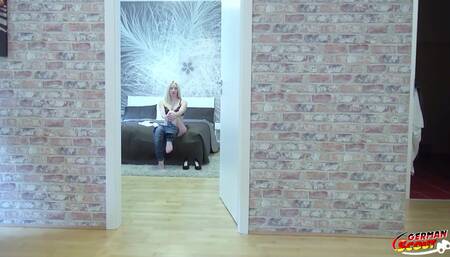 German Scout - College girl Angel Vital