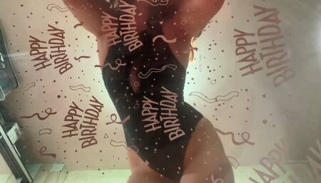 Shrunken Birthday Gift Trapped Inside a Balloon