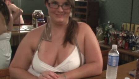 18 Years Old BBW Busty Bethany Gets A New Job At Blow Job Bar! (1 of 6 mp4 sd)