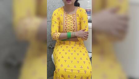 Indian Hot Step Mother Fucked Step Son Dirty in Washroom in Hindi Audio