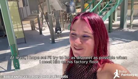 Babyfantasy83????????French slut gets a big cock in her workshop