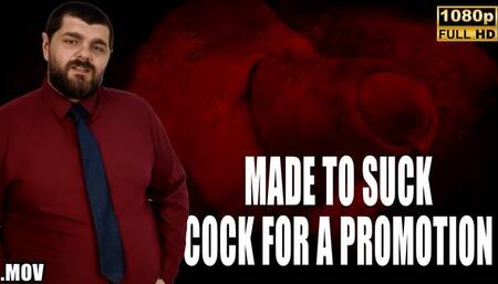 KingMarti: Made To Suck Cock For A Promotion - Full HD 1080p - MOV