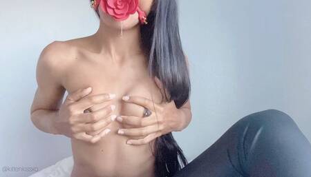 Kinky Ballgag + Pussy Play