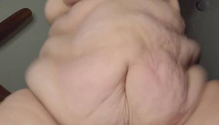 SSBBW Shakes and Jiggles Fat belly and Fupa