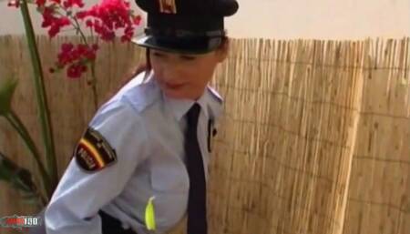 Eva: Pretty Brunette with Big Tits Eva Getting Naked